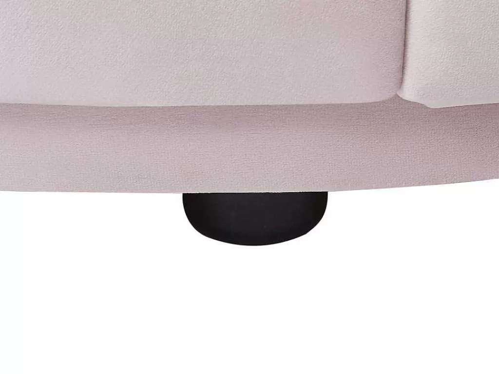Chaise Longue*PASCAL MORABITO Chaise Longue Esquerda Veludo Cor-De-Rosa - Lonigo De