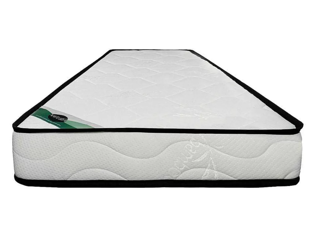 Colchão De 1 Lugar*NATUREA Colchão 90X190 Cm Espuma E Cotim De Bambu Esp. 15 Cm - Kanani De