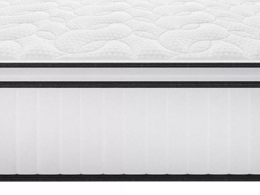 Colchão De 2 Lugares*DREAMEA HOTEL Colchão Anti-Fogo De Molas Ensacadas E Sobrecolchão Integrado Delice De - 160 X 200 Cm