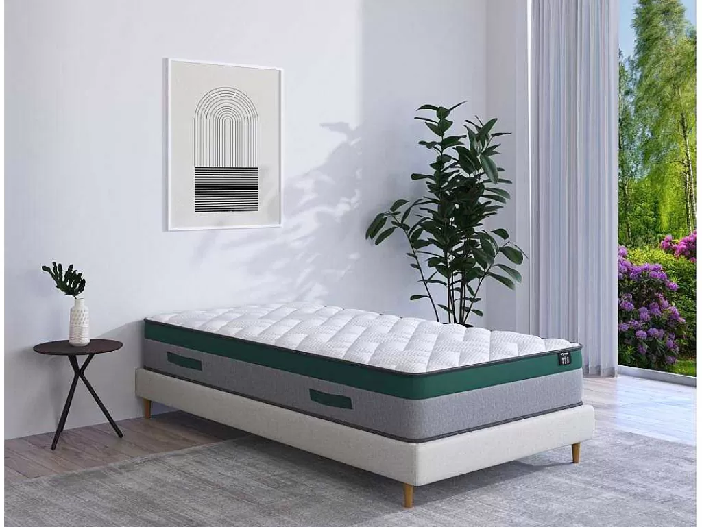 Colchão De 1 Lugar*Ysmée Colchão Com Molas Ensacadas Esp. 22 Cm Prestige De Dreamea - 90 X 200 Cm