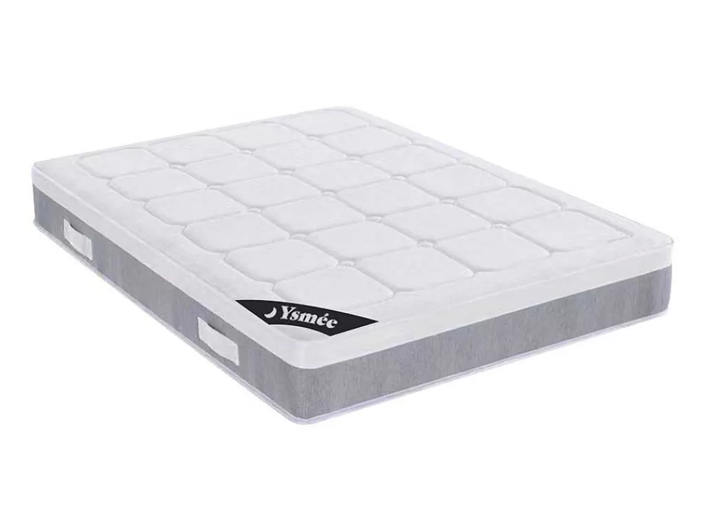 Colchão De Látex*Ysmée Colchão De 140X190 Cm Molas Ensacadas 7 Zonas De Conforto Látex, EsPéssura 28 Cm - Duchesse Ii Da Ysmee