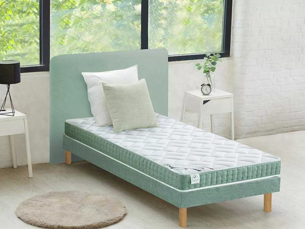 Colchão De 1 Lugar*DREAMEA Colchão De Espuma Com Nucleo De Látex OrthoLátex Da Esp.17Cm - 90X190 Cm