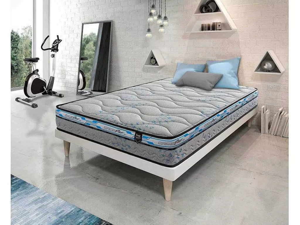 Colchão De 2 Lugares*SonnoMATTRESS Colchão Sport Flex (135X190X30Cm - Hr Compuesto)