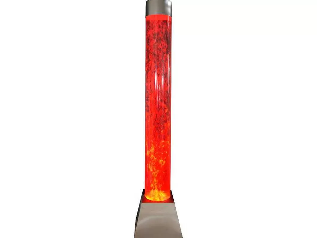 Candeeiro De Pe*OZAIA Coluna De Bolhas De Agua Woby - Leds Com Cor Que Muda - A.130 Cm