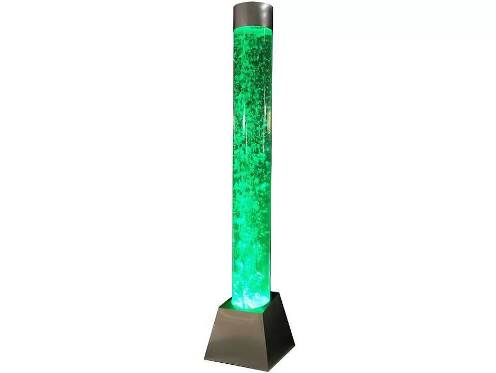 Candeeiro De Pe*OZAIA Coluna De Bolhas De Agua Woby - Leds Com Cor Que Muda - A.130 Cm