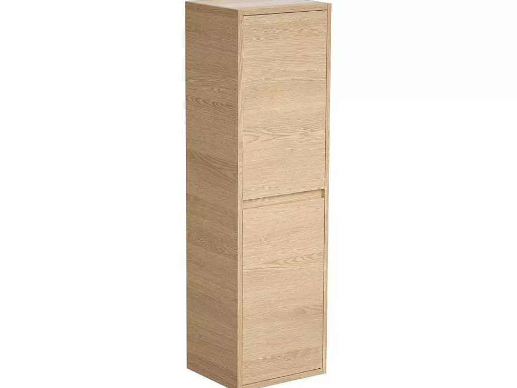 Coluna De Casa De Banho*Vente-unique Coluna De Casa De Banho, Folha De Carvalho, C30 X L35 X A120 Cm - Enosea