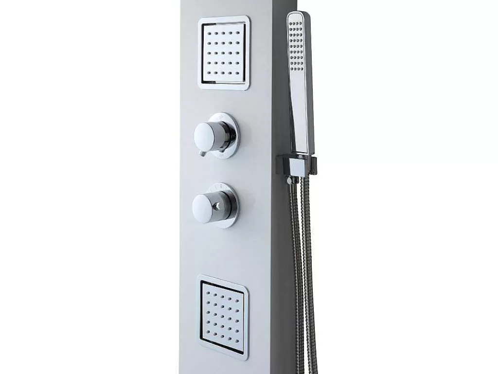 Coluna De Duche*Shower & Design Coluna De Duche Hidromassagem Termostatica Amanda - Com Arrumação - 22*145 Cm