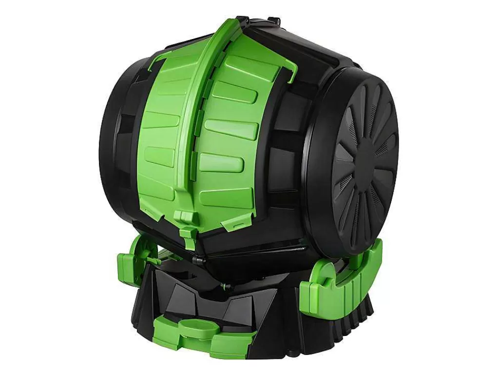Floreira*Vente-unique Compostor Rotativo 50 Litros Com Recuperador De Liquidos C49 X L44 X A57 - Recycool