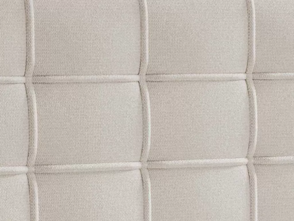 Cama Boxspring, Cama Continental*Ysmée Conjunto Completo Boxspring Com Cabeceira Estofada + Sommier + Colchão + Sobrecolchão 180 X 200 Cm Tecido Bege - Inao De Ysmee