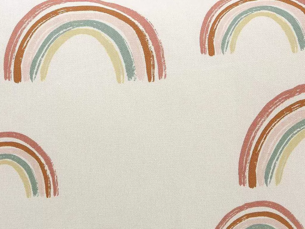Têxtil De Casa*OZAIA Conjunto De 2 Almofadas Arco-Iris Em Algodao 45 X 45 Cm Multicolor - Archy