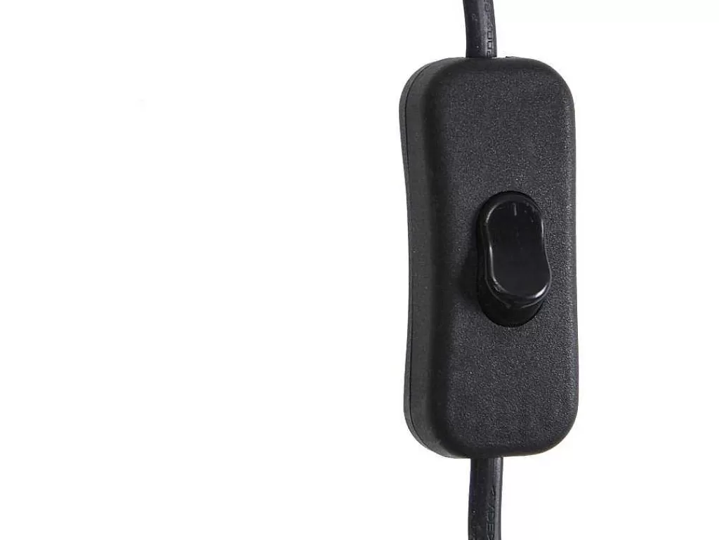 Candeeiro De Parede*OZAIA Conjunto De 2 Apliques De Parede Empalhados Estilo Etnico Ferro E Rotim A. 30 Cm, Preto E Natural - Neirobi