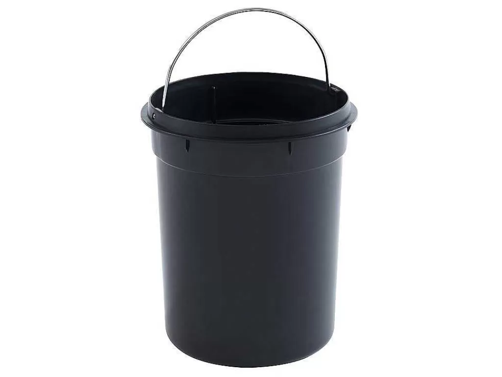 Acessórios E Arrumação De Cozinha*OZAIA Conjunto De 2 Caixotes Do Lixo Com Pedal Em Inox De 30 L E 3 L Cor Branco E Dourado - Pira