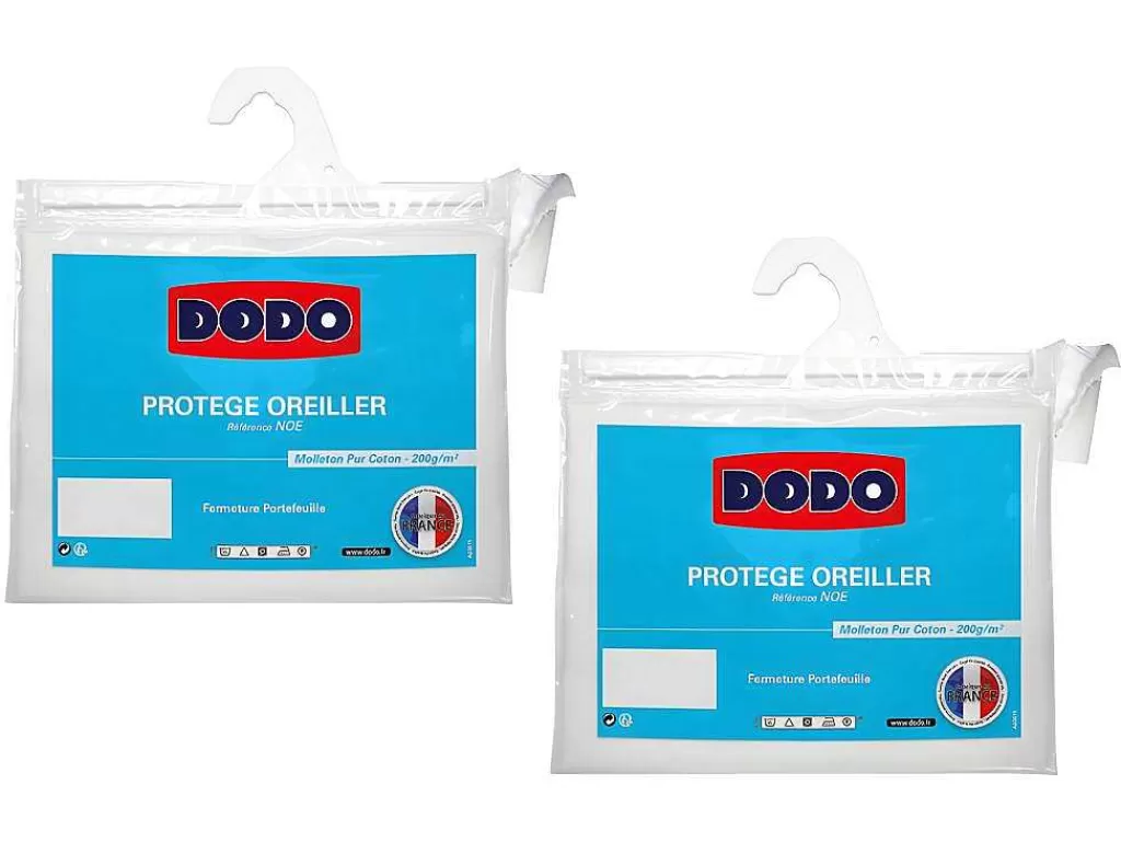 Almofada*DODO Conjunto De 2 Protetores De Almofada Absorventes De 60X60 Cm - Ultra Conforto