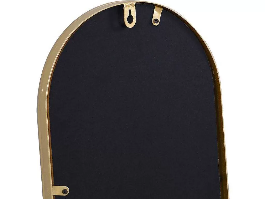 Espelhos*OZAIA Conjunto De 3 Espelhos Ovais Em Metal De L.23 X A.120 Cm Cor Dourado - Jaylen