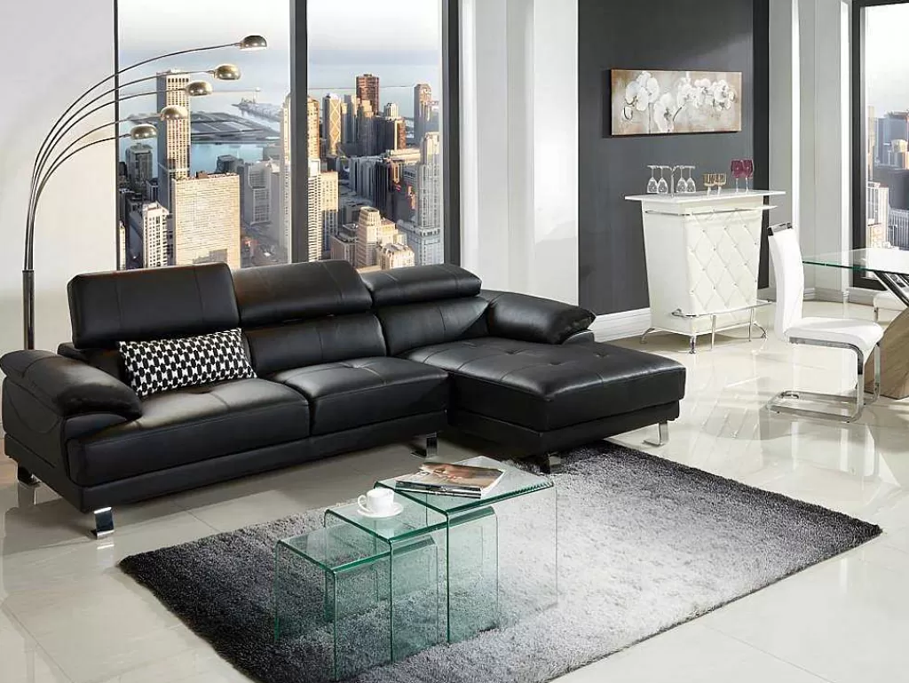 Mesa De Centro*Vente-unique Conjunto De 3 Mesas De Centro De Encaixar Minka - Vidro Temperado