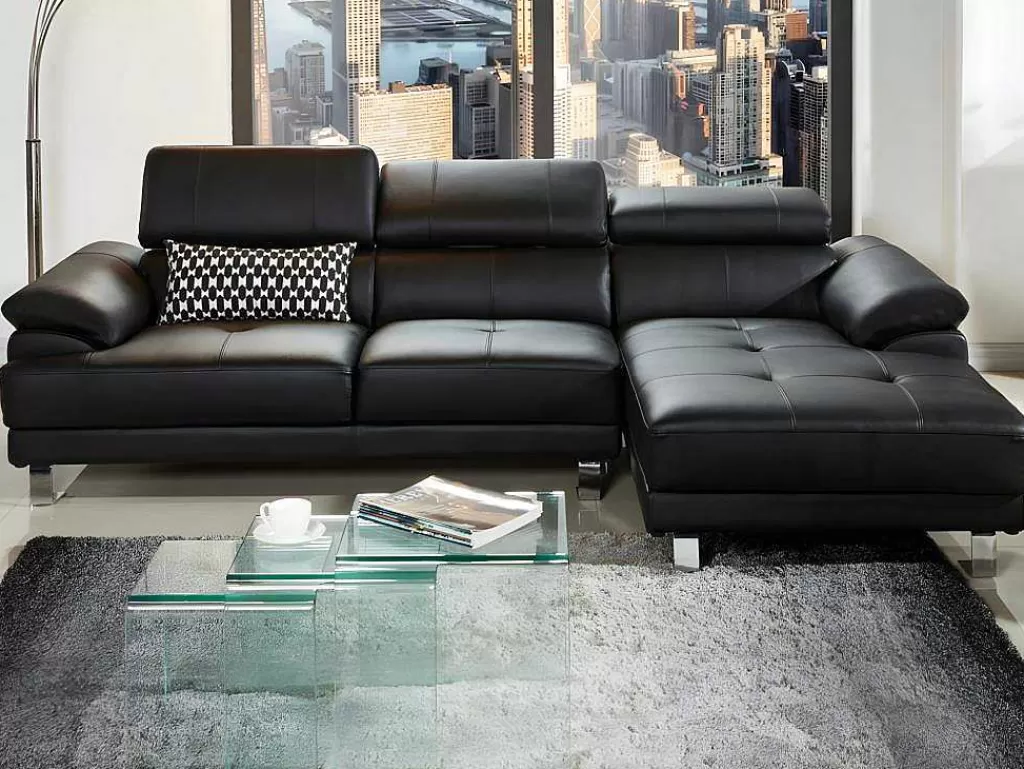 Mesa De Centro*Vente-unique Conjunto De 3 Mesas De Centro De Encaixar Minka - Vidro Temperado