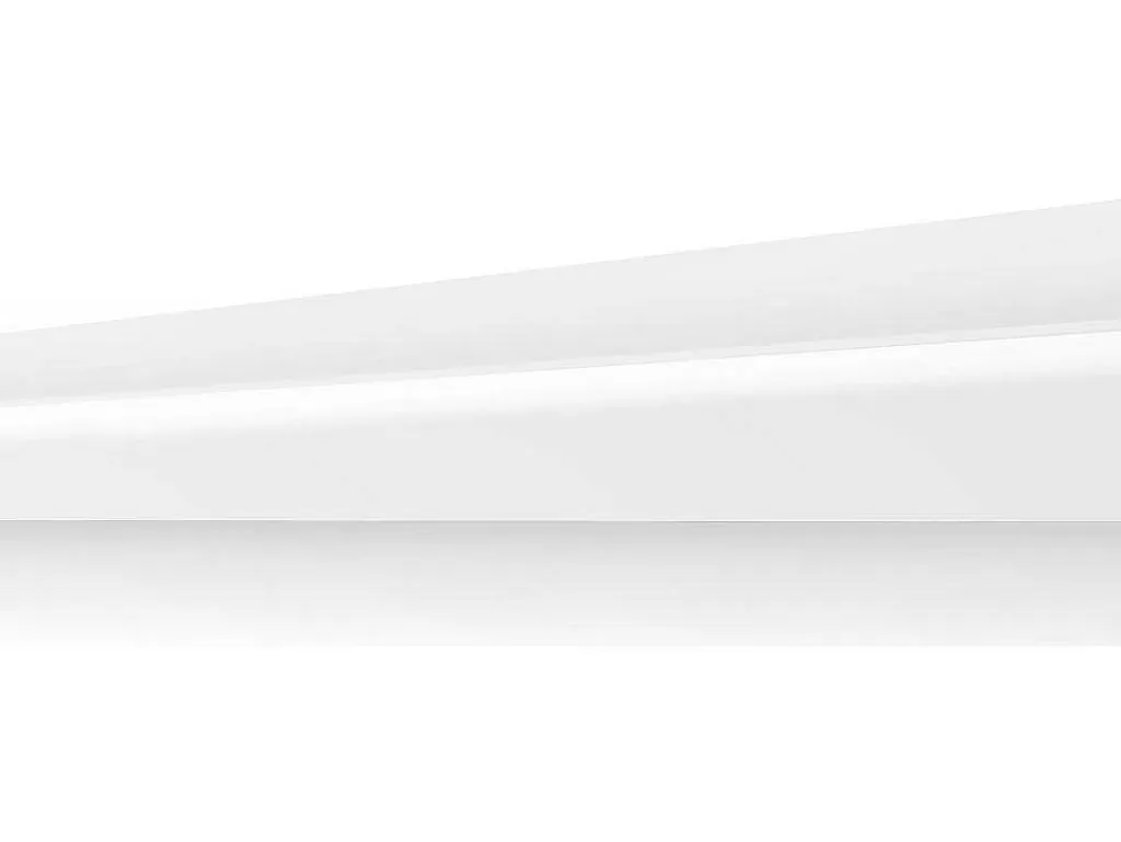 Rodape*Vente-unique Conjunto De 3 RodaPés Em Polistireno C290 X A15 Cm Branco - Radeno