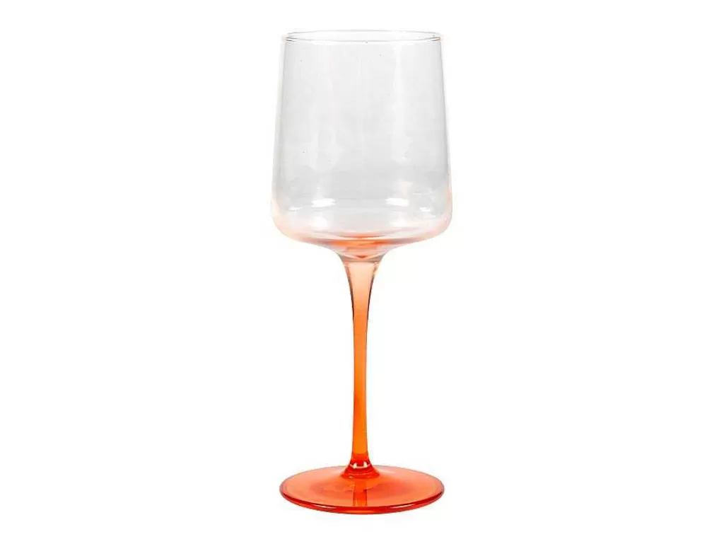Louça E Utensílios De Cozinha*OZAIA Conjunto De 6 Copos De Vinho De Pe Laranja 27 Cl - D. 9.5 X A.13Cm - Coraly