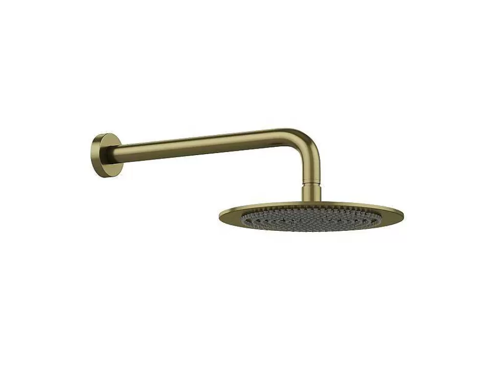Promoções Casa De Banho & Bem-Estar*Shower & Design Conjunto De Duche Encastravel Com Torneira Misturadora Mecanica Dourado Acabamento Escovado - Tamise