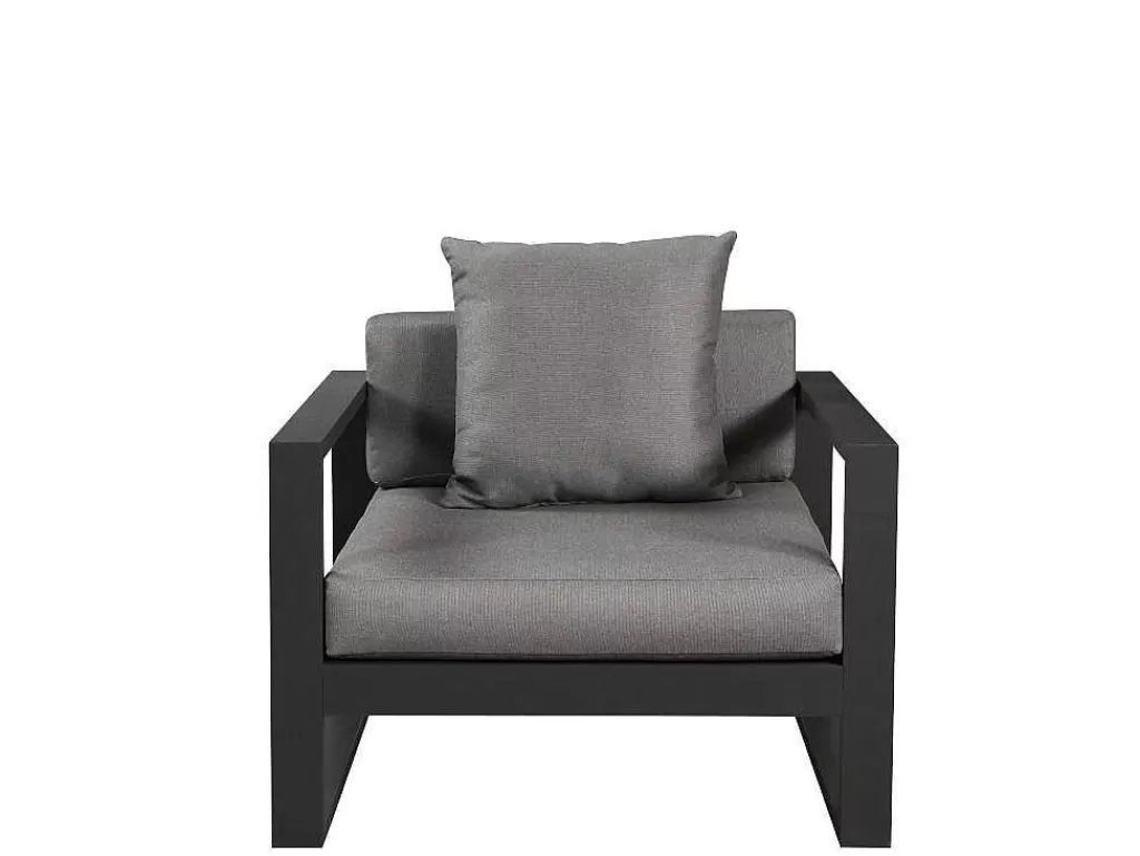 Conjunto Relax De Jardim*MYLIA Conjunto De Jardim Em Aluminio: Um Sofá De 3 Lugares, 2 Cadeiroes E Uma Mesa De Centro - Molokai