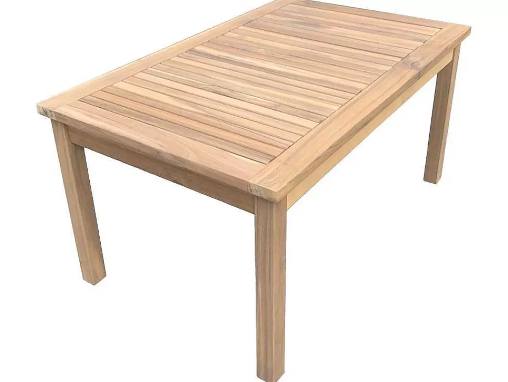 Conjunto Relax De Jardim*Happy Garden Conjunto De Mobiliário De Jardim De Acacia Goa 4 Lugares - Almofadas De Areia