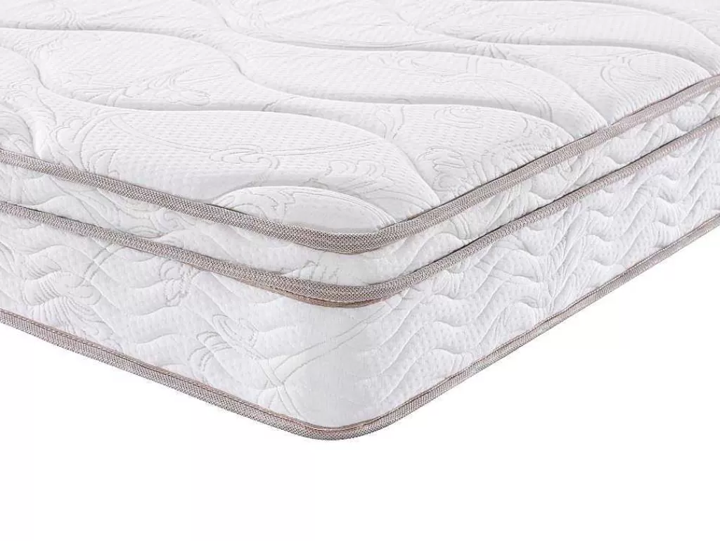 Conjunto Colchão E Sommier*Morgengold Conjunto Estrutura De Ripas + Colchão De Molas 3 Zonas E Memória De Forma Wolkentanz De - 160X200 Cm