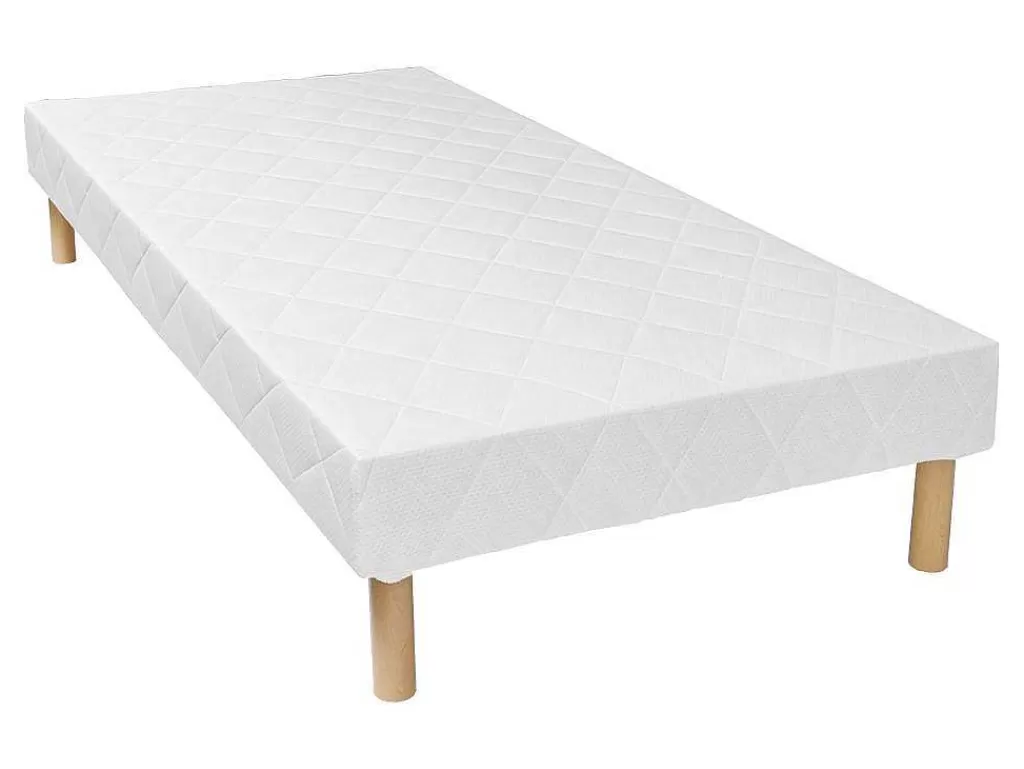 Conjunto Colchão E Sommier*Morgengold Conjunto Sommier + Colchão De Molas 90X190 Cm - Wolkenlos Da