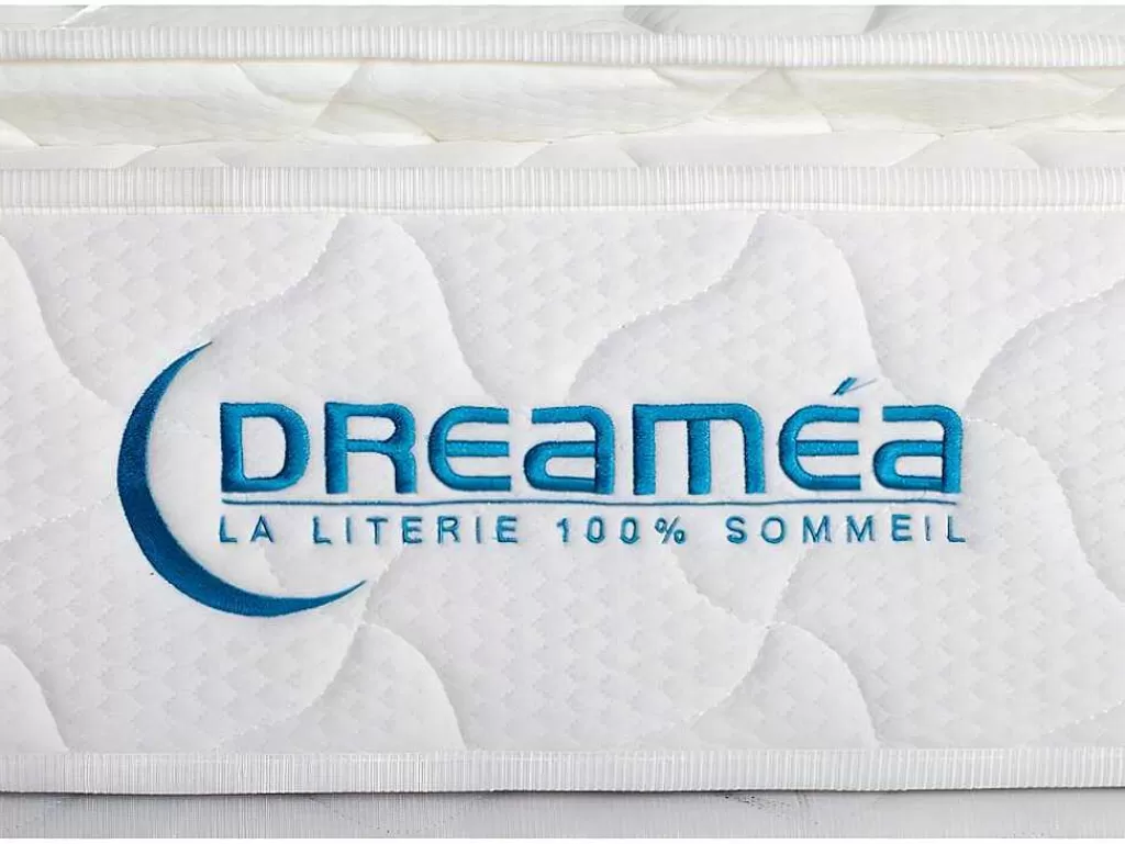 Conjunto Colchão E Sommier*DREAMEA Conjunto Sommier + Colchão Molas Ensacadas Sobrecolchão Integrado American Dream Da - 140 X 190 Cm