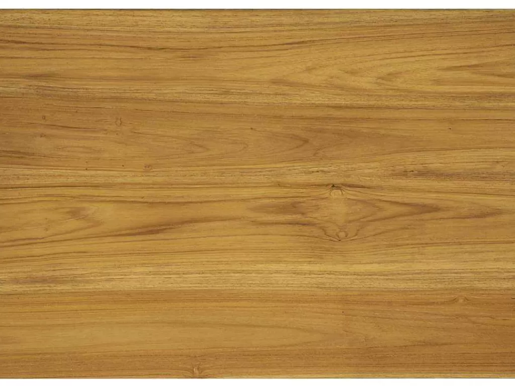 Consola*Vente-unique Consola Com 3 Gavetas Em Teca Cor Natural - Wekea