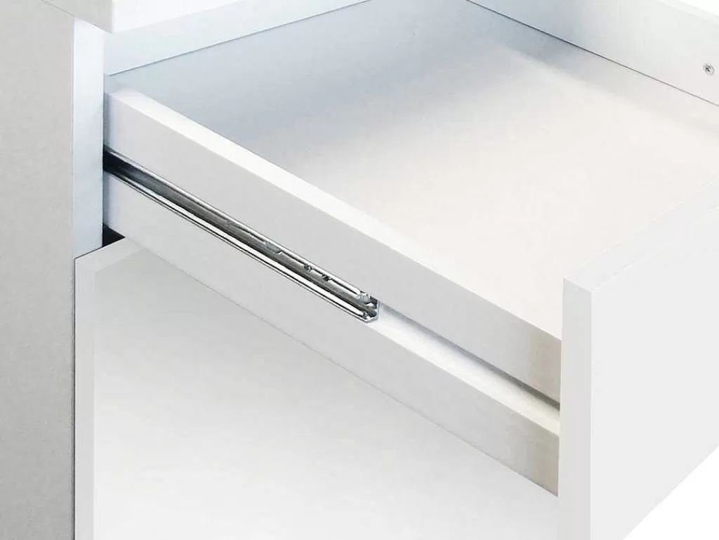 Móvel De Cozinha*Vente-unique Cozinha Completa 300 Cm 10 Elementos De Arrumação Branco - Trattoria