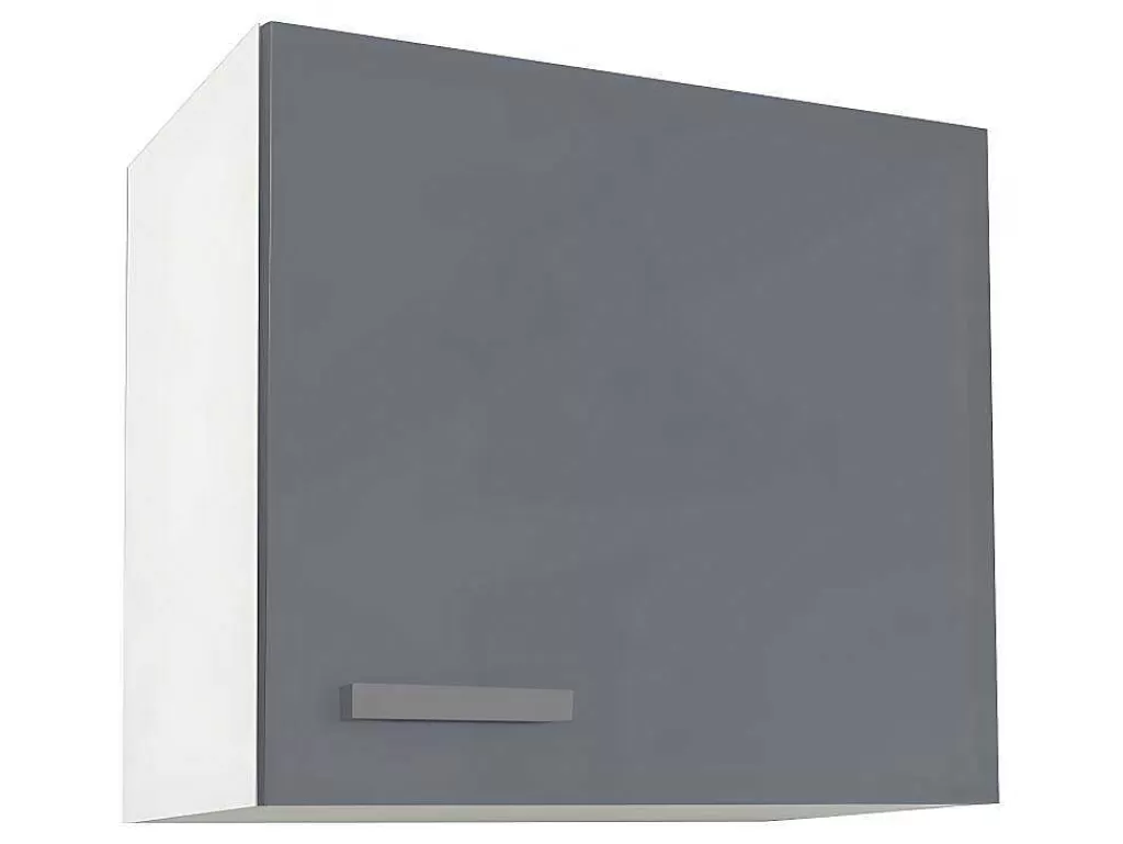 Promoções Sala*Vente-unique Cozinha Completa 300 Cm 10 Elementos De Arrumação Cinzento E Branco - Trattoria