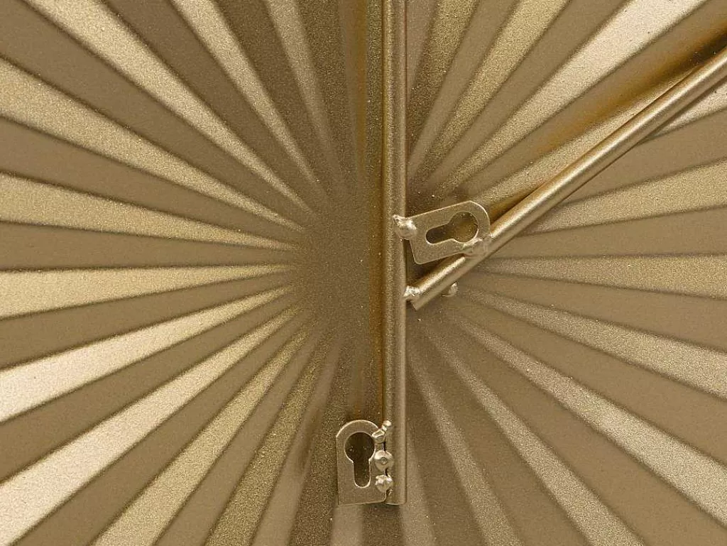 Promoções Decoração*OZAIA Decoração De Parede Redonda Em Metal De C.118 X A.71 Cm Cor Dourado - June
