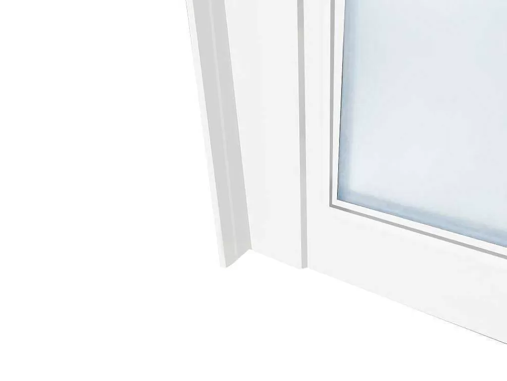 Divisória De Ambiente*Vente-unique Divisória De Atelier Em Aluminio Termolacado 30X130 Cm Branco - Bayview