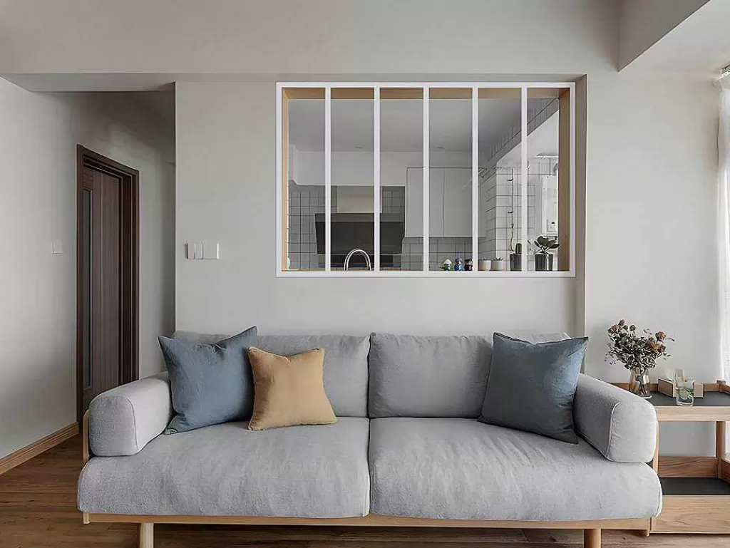 Divisória De Ambiente*Vente-unique Divisória De Atelier Em Aluminio Termolacado Branco De 180X130 Cm - Bayview