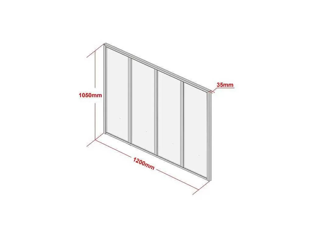 Divisória De Ambiente*Vente-unique Divisória De Canto De Atelier Em Aluminio Termolacado C120 X L60 X A130 Cm Preto - Bayview