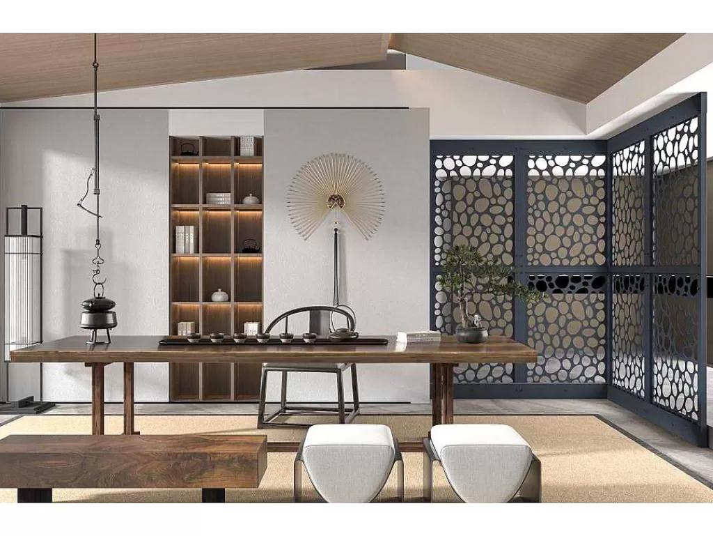 Divisória De Interior*Vente-unique Divisória Em Aco Galvanizado L88 X A245 Cm Antracite Altura Ajustavel - Tirodi