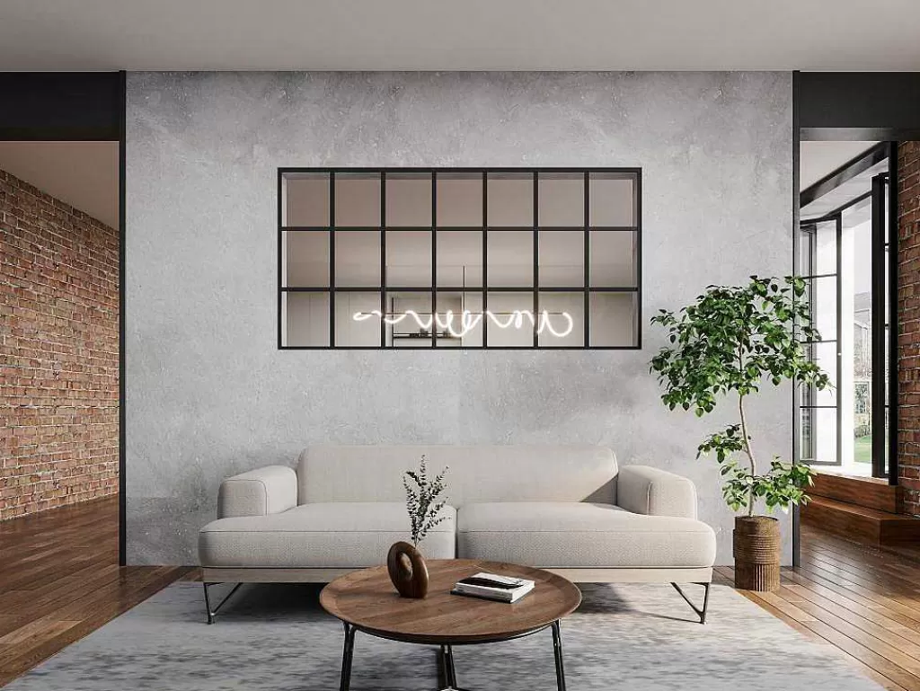 Divisória De Ambiente*Vente-unique Divisória Estilo Estufa Aluminio Termolacado 210X105 Cm, Preto - Oransa