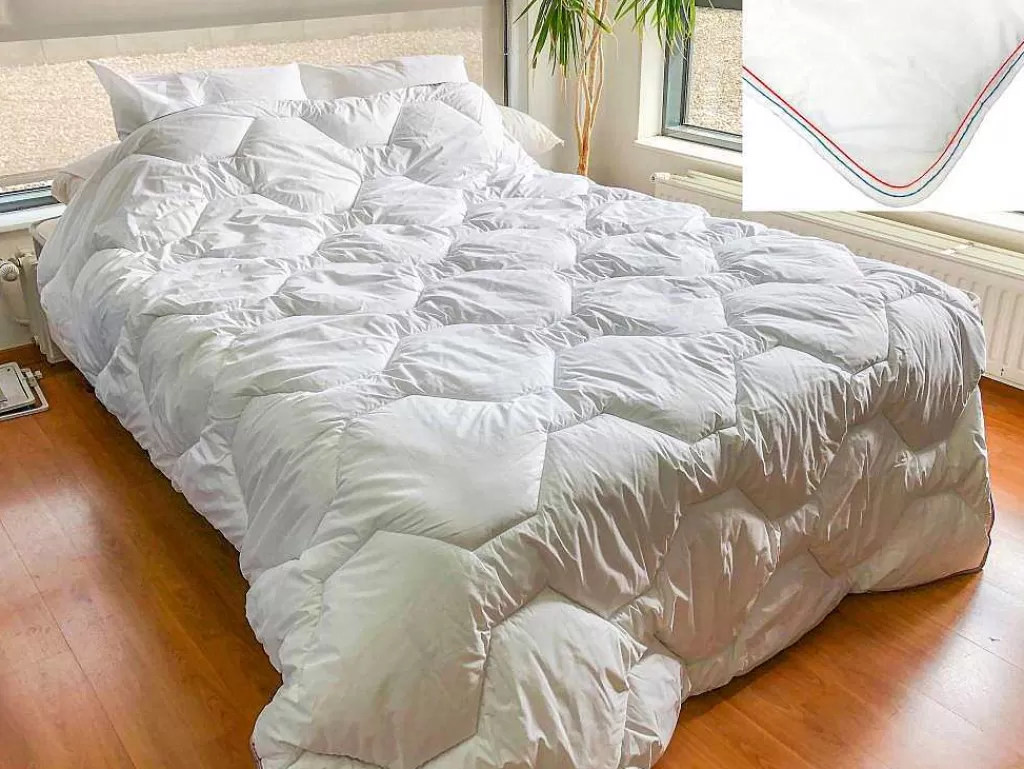 Edredão*Palacio Edredão Sensacao Penas Em Percal De Algodao 91 Fios/Cm 220 X 240 Cm 400 G/M Branco - Auxence