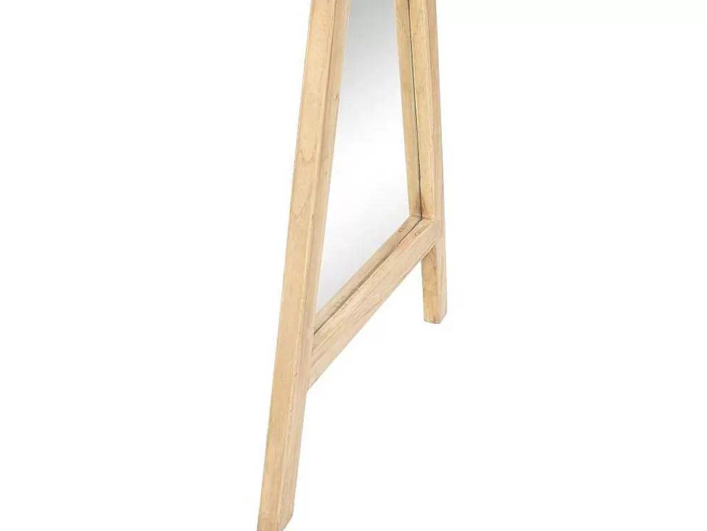 Espelhos*OZAIA Espelho De Criança Estilo Tenda Em Madeira De Mindi De L. 55 X A. 120 Cm Cor Natural - Batam