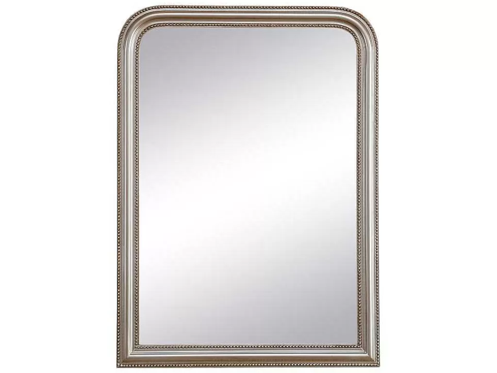 Promoções Decoração*OZAIA Espelho Estilo Vintage Em Madeira De Paulownia C. 80 X A. 110 Cm Cor Champanhe - Heloise