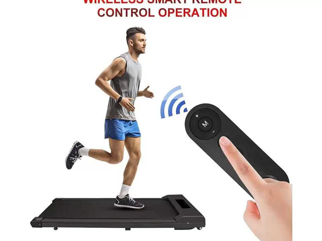 Fitness*Vente-unique Esteira Elétrica Com Exibicao De Lcd Para Exercicios De Escritório Em Casa