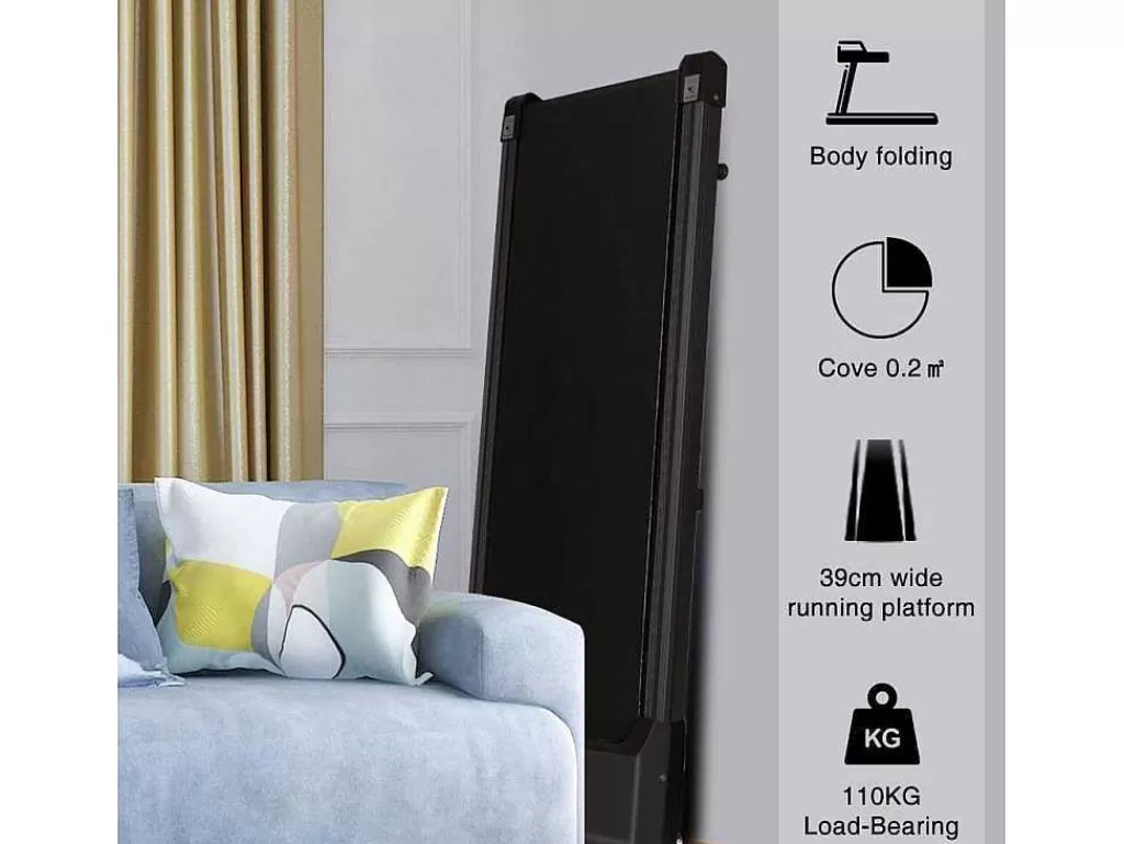 Fitness*Vente-unique Esteira Elétrica Com Exibicao De Lcd Para Exercicios De Escritório Em Casa