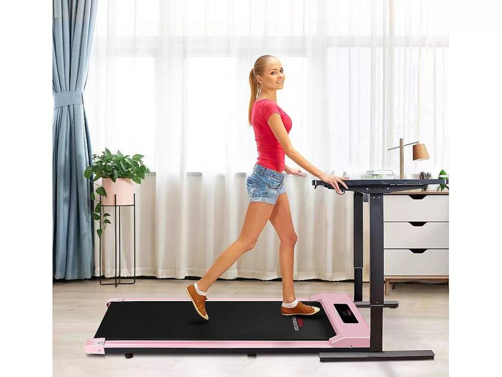 Fitness*Vente-unique Esteira Elétrica Com Exibicao De Lcd Para Exercicios De Escritório Em Casa
