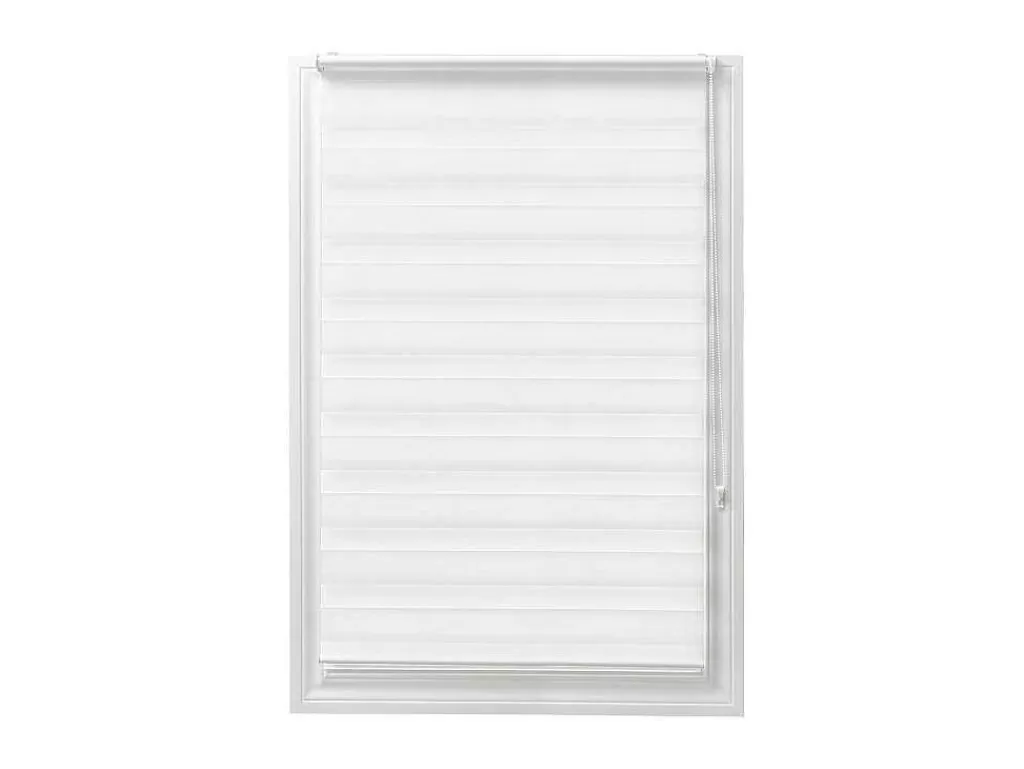 Persianas De Interior*Vente-unique Estor Enrolavel Dia/Noite Em Poliester - 90 X 180 Cm - Branco - Barili
