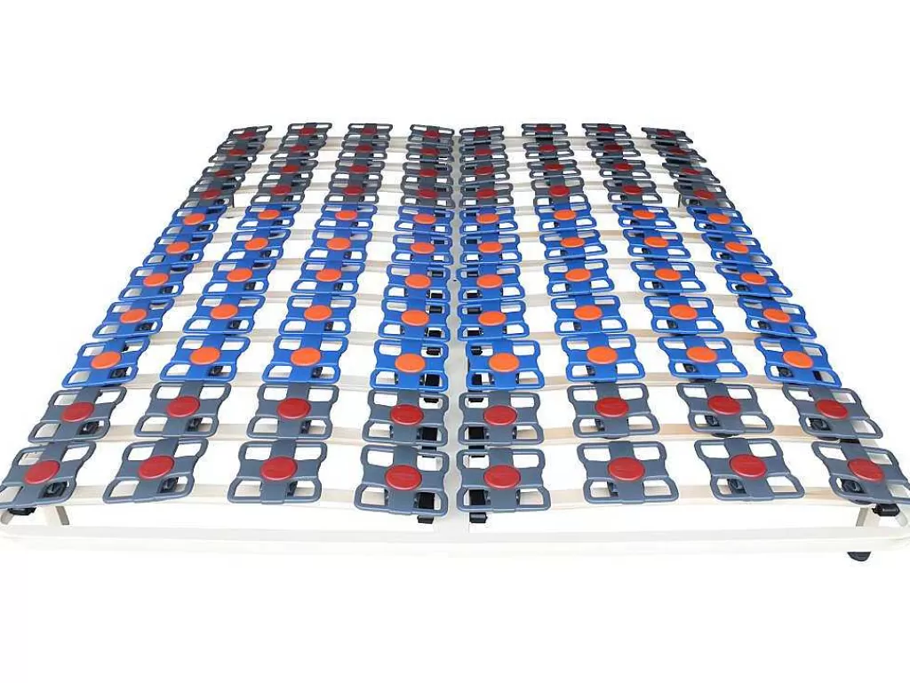 Sommier*DREAMEA PLAY Estrados De Ripas Com Suspensao De Terminais Multidirecionais De - 140 X 190 Cm