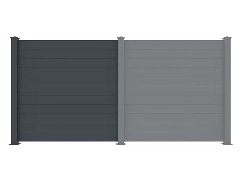 Canico E Cerca*EXPERTLAND Extensao De Cerca De Pousar A182 X L178,3 Cm Aluminio Antracite - Otavio