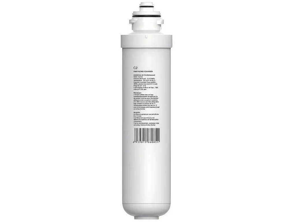 Pequenos Eletrodomésticos*Vente-unique Filtro Pos Em Carvao Ativado Para Fonte De Agua - Liman
