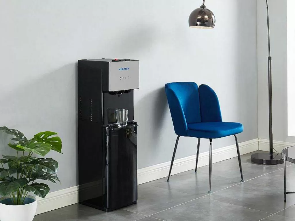 Pequenos Eletrodomésticos*Vente-unique Fonte De Agua Ligada A Rede De Agua Domestica, Agua Fria E Agua Quente Cinza - Liman