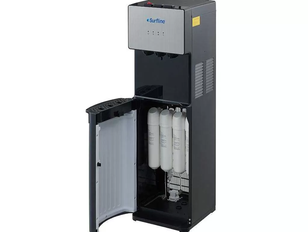 Pequenos Eletrodomésticos*Vente-unique Fonte De Agua Ligada A Rede De Agua Domestica, Agua Fria E Agua Quente Cinza - Liman