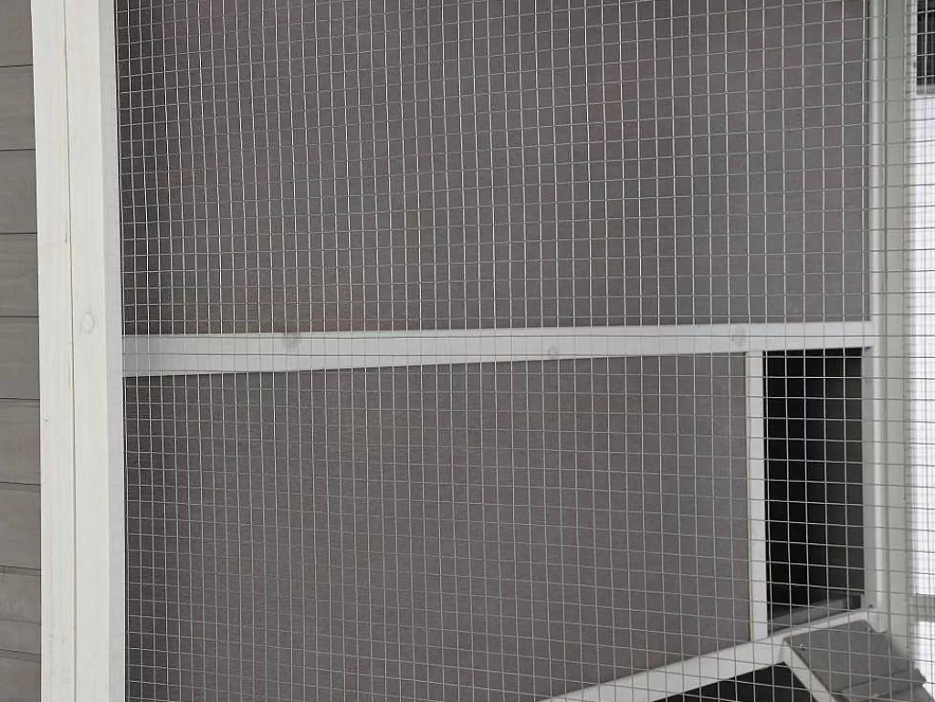 Acessórios Para Animais De Estimação*Vente-unique Galinheiro De Madeira Com Cercado, Para 10 Galinhas, C266 X L174 X A205 Cm Branco - Feras